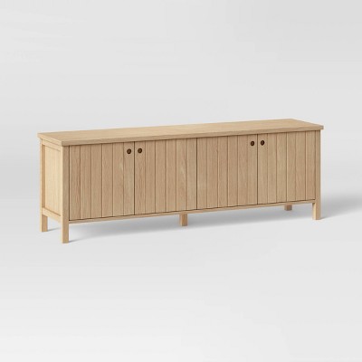 Light Wood Media Console