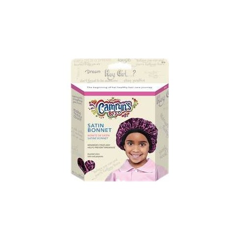 Bonnet de nuit Satin Enfant Cheveux bouclés à crépus - Camryn's BFF – Diouda