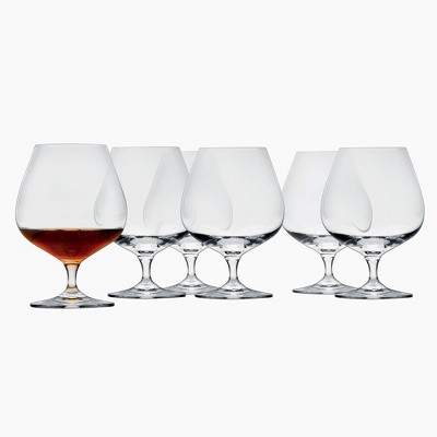 DUKA Set of Six 18-OZ Cognac Glasses