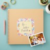 Paper Junkie 12x12 Scrapbook Album Hardcover (Blank), Kraft Paper for Photos, Brown Spiral Bound Wedding Guest Book, 40 Sheets - 3 of 4