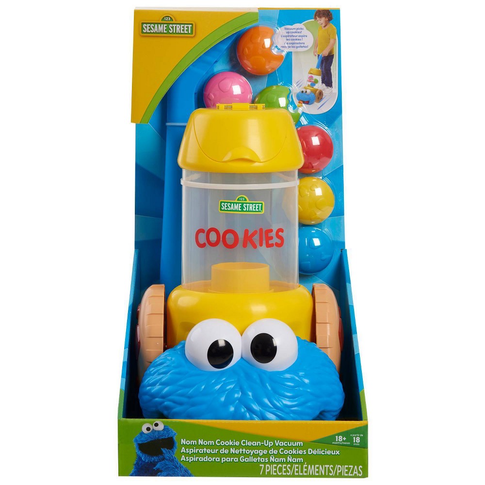 Sesame Street Nom Nom Cookie Cleanup Vacuum