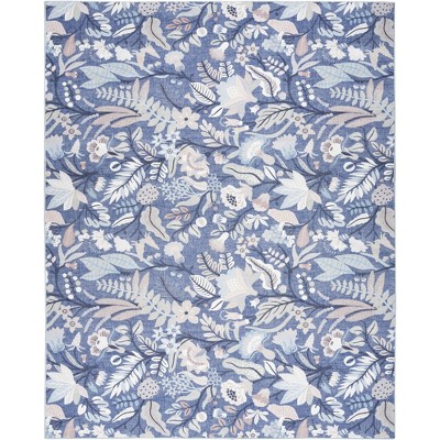 Nourison Washables Vintage Floral Indoor Non-Skid Area Rug