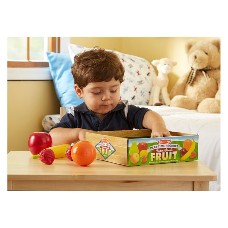 Melissa &#38; Doug Play-Time Produce Fruit (9pc) and Vegetables (7pc) Realistic Play Food, 4 of 14