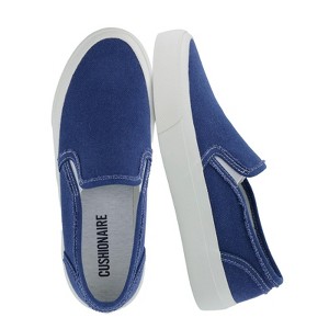 CUSHIONAIRE Fulton Womens Slip On Sneakers, Lightweight Comfortable Casual Sneakers for Women with Memory Foam - 1 of 4