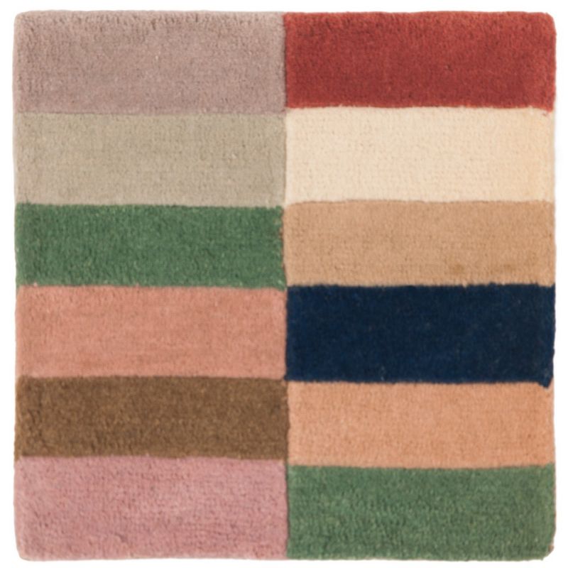 Rodeo Drive RD644W Hand Tufted Accent Rug - Multi - 1'6"x1'6" - Safavieh., 1 of 2