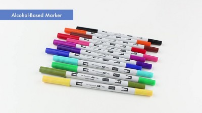 Hot Sales Professional Dual Tip Alcohol Based Marker Pens - Temu