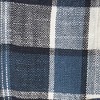 tagltd Mirage Blue and Black Plaid Cotton Napkin Set Of 4 - 2 of 3