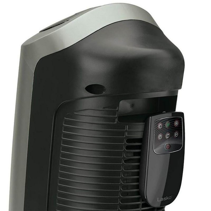 Lasko 1500W Portable Oscillating Ceramic Heater Tower w/ Digital Display, 2 Pack, 5 of 7