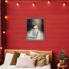 Stupell Industries Candy Cane Forest Ghost Floating Frame Canvas Art - 3 of 4