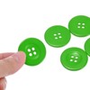 Unique Bargains Resin Snap Fastener Round Flat 4-Hole Sewing Buttons 10 Pcs - 4 of 4