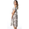 Riviera Sun Cold Shoulder Umbrella Dress - 3 of 4