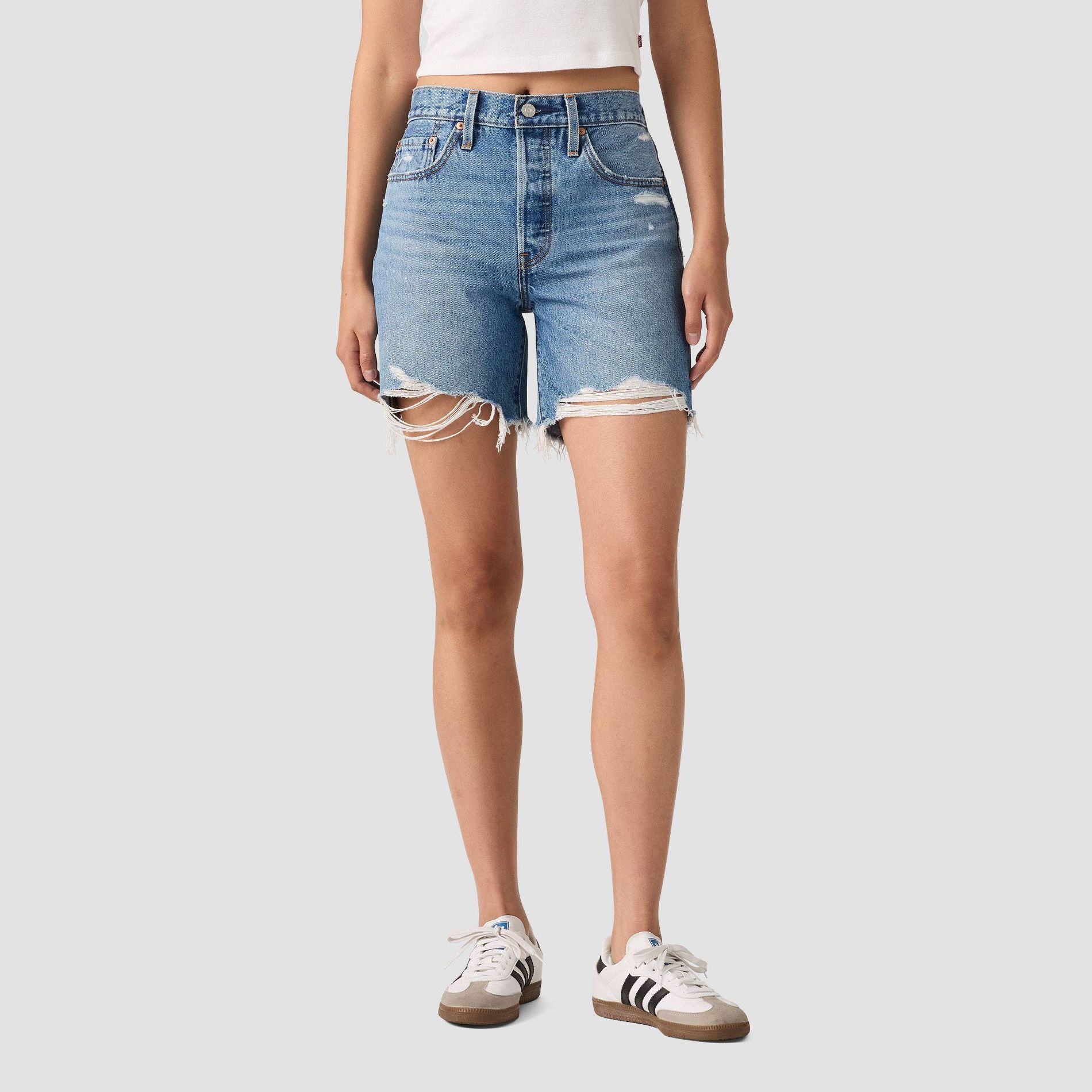 Levi's® 501 Women's Mid-Thigh Shorts - Blow Big Horns 24