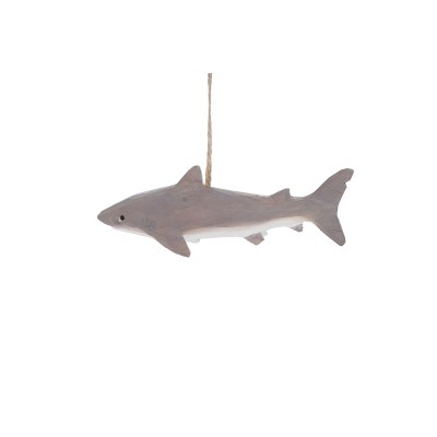 Beachcombers Wood Shark Ornament