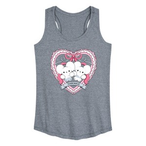 Women's - Pokémon - Tandemaus Coquette Graphic Racerback Tank - 1 of 4