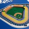 8" x 32" MLB Los Angeles Dodgers 3D Stadium Banner - 3 of 4