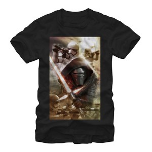 Men's Star Wars The Force Awakens Kylo Ren Invasion T-Shirt - 1 of 4