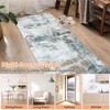 COZONY Washable Area Rugs Low Pile Ultra Soft Bedroom Mat Modern Abstract Floor Cover Carpet for Dining Room Playroom Home Office Nursery - 4 of 4