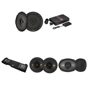 Kicker Chevy/GMC Crew Cab Truck 14-19 Audio Upgrade, LX 7 Ch Amp, Speaker Upgrade & Vehicle Specific Dual 12" Solobaric Enclosure - 1 of 4