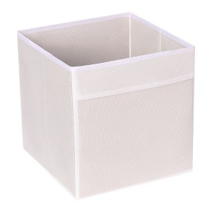 Unique Bargains Shelves Closet Fabric Storage Bin for Organizing Clothes Books 1 Pc - 1 of 4