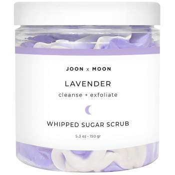 Joon X Moon Lavender Whipped Sugar Soap Body Scrub - 5.3oz