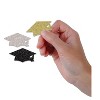Beistle Graduation Deluxe Sparkle Confetti, 3 bags of .5 oz each (1.5 Oz/Pkg) Multicolored - 2 of 3