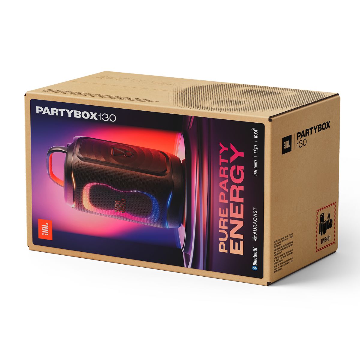 JBL Partybox 130 - Black - thumbnail 9