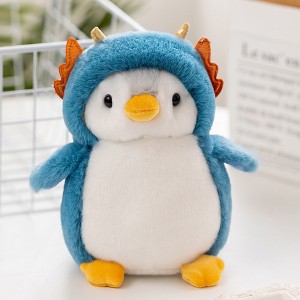 BABYYER Ultrasoft Penguin Plush Toy, 7.87" Lovely Cross-Dressing Penguin Toy, Room Decor Stuffed Animal Toy - 1 of 4