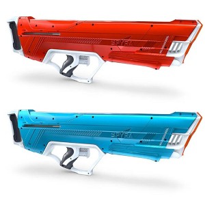 SPYRA 2 Pack Manual Water Blaster, Outdoor Squirt Toy Blasters Toy