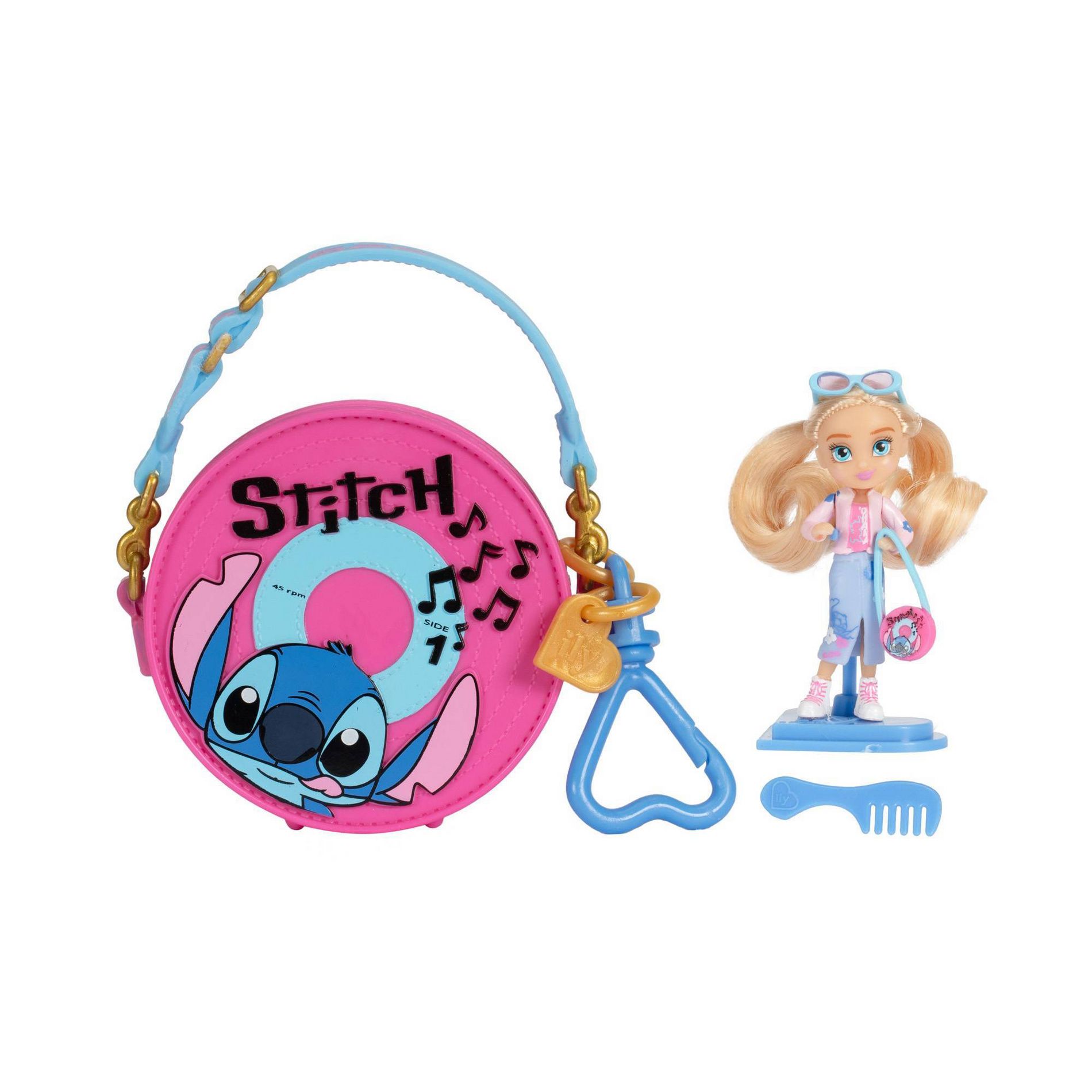 Disney ILY 4ever 2.5" Tote-ILY Stitch Inspired Doll - Pink