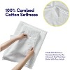 8pc 100% Combed Cotton Towel Set (2 Bath, 2 Hand, 4 Wash) by Sweet Home Collection™ - 3 of 4
