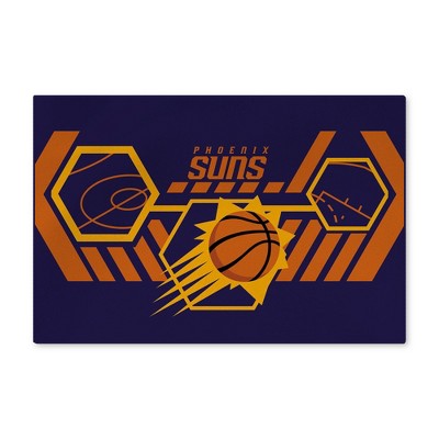 NBA Phoenix Suns Agile Washable Rug 20 x 32 Inches