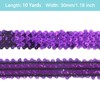 Unique Bargains Waterproof Flat Elastic Crafts Sewing Dress Sequins Trim Ribbon - 2 of 4