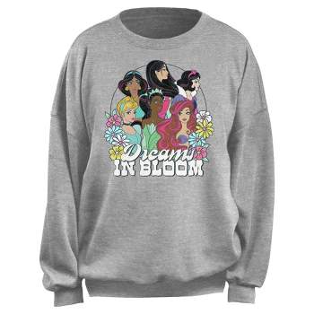 Junior's Disney Dreams in Bloom Group Sweatshirt