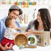 NutriChef Sparkle Bamboo Bowl with Silicone Suction and Spoon for Baby and Toddlers - 3 of 3