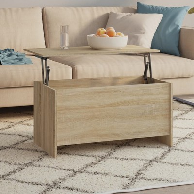 vidaXL Coffee Table Sonoma Oak Engineered wood Medium Coffee Table