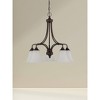 Sunset 5-Light Darby Chandelier 100W MB Provincial Bronze - 3 of 3