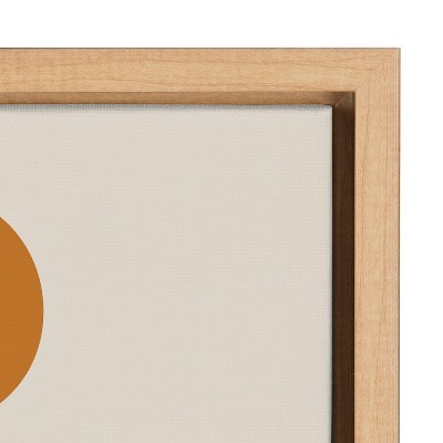 Mid Century Modern Abstract Mountain Landscape Canvas Art Set