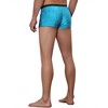 Lars Amadeus Men's Solid Color Elastic Waist Summer Pool Swimwear Shorts - image 3 of 4