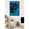 Trends International NFL Carolina Panthers - Logo 25 Framed Wall Poster Prints - 2 of 4