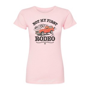 Women's - Ford - Not My First Rodeo 1983 Bronco Fitted Graphic T-Shirt - 1 of 2