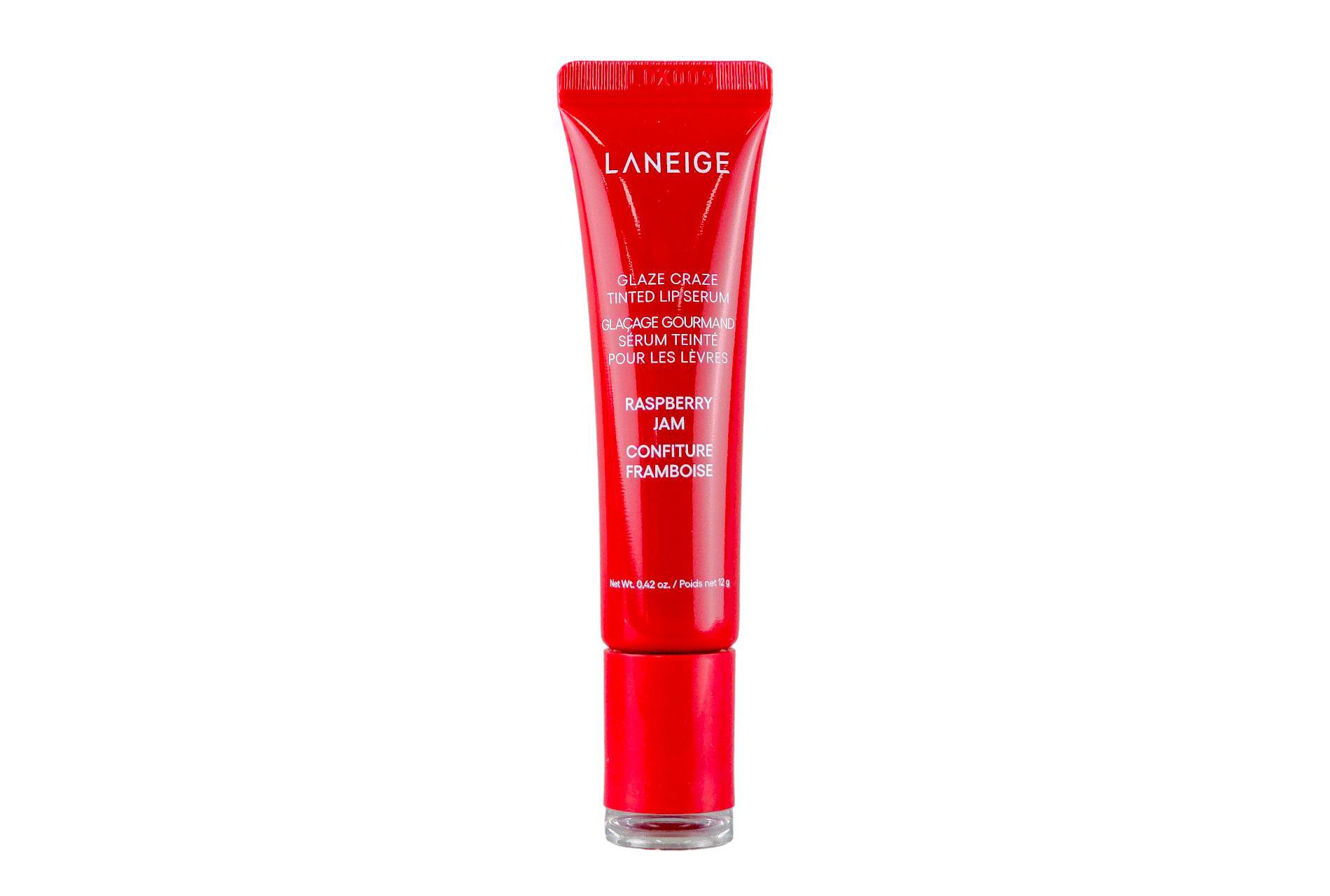 Laneige Glaze Craze Tinted Lip Serum (Raspberry Jam ) - 0.42 oz - Glaze Your Lips with Skincare Power
