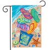 Briarwood Lane Summer Garden Flag 12x18 For Outdoor Better At the Beach For Summer Garden Flag Flags For Outside - 2 of 4