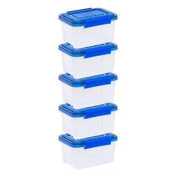 Iris Heavy Duty Plastic Storage Bin With Durable Lid : Target