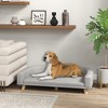 Dog Sofa Couch Bed with Washable Cushion for Large Dogs, Cats - 2 of 4