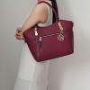 MKF Collection Janise Solid Vegan Leather Tote Bag Purse by Mia K - 3 of 4