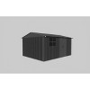 10x12 FT Metal Sheds & Outdoor Storage,Waterproof Large Backyard Shed House W/Acrylic Window and Sliding Door - 2 of 4