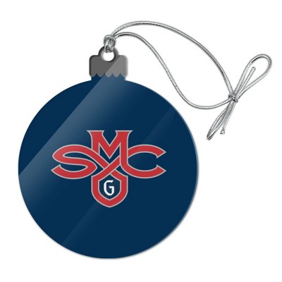 Saint Mary's College Primary Logo Acrylic Christmas Tree Holiday Ornament