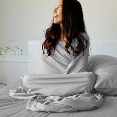 Stone Twin XL Bamboo Cotton Deep Pocket Sheet Set