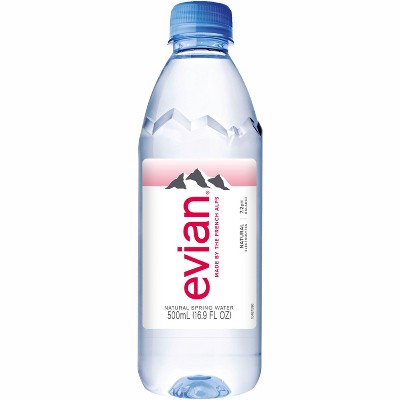 Evian Natural Spring Water - 16.9 fl oz Bottle
