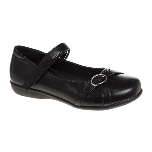 French Toast Slip-on Girls School Uniform Dress Shoes - Black, 1 : Target